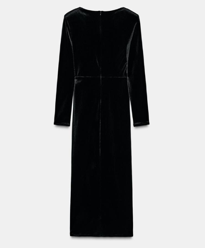 Robe Mi-Longue en Velours